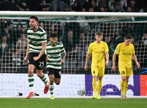 Gonçalo Inácio, com apenas 24 anos, vai para o seu 15.º dérbi contra o eterno rival - Foto: IMAGO