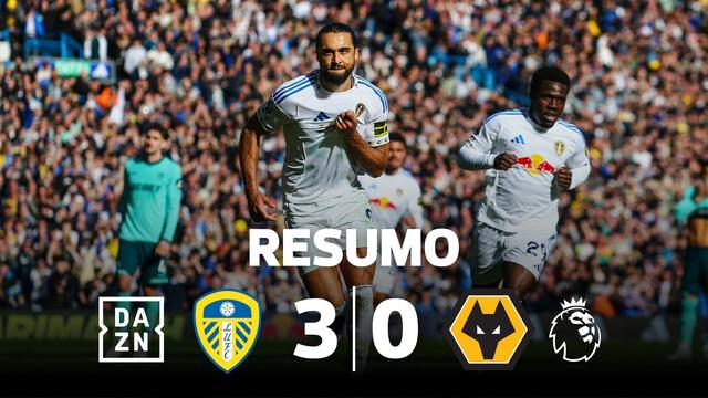 Wolves atropelado em Leeds e a um passo do Championship (resumo)