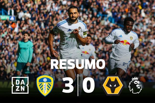 Wolves atropelado em Leeds e a um passo do Championship (resumo)