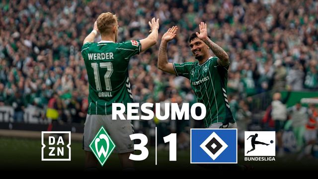 Werder Bremen vence 'Nordderby' e encosta no Hamburgo (resumo)