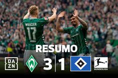 Werder Bremen vence 'Nordderby' e encosta no Hamburgo (resumo)