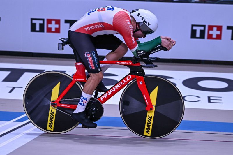 Diogo Narciso foi oitavo na Taça do Mundo de pista. FPC