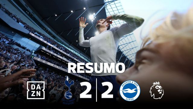Golaços, euforia e drama: o Tottenham-Brighton teve de tudo!