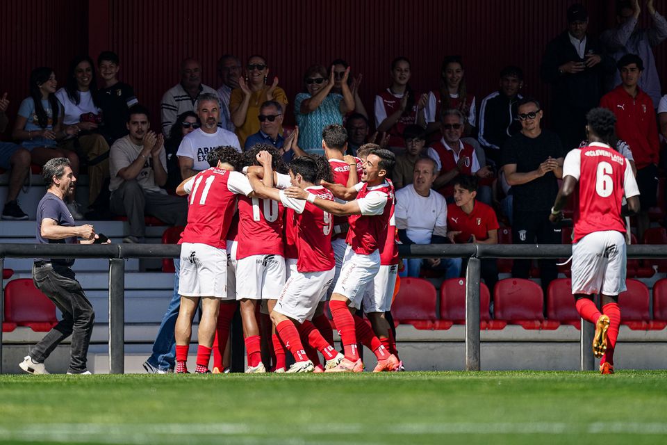 Juniores: SC Braga sagra-se campeão ante o FC Porto