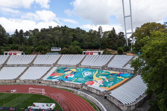 Final da Taça feminina com 'visual encantado'