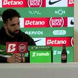 «No jogo com o Benfica demos um passo em frente»