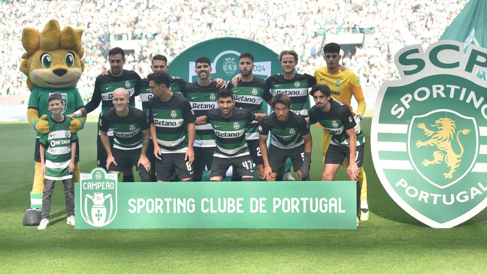 Aí está o novo equipamento do Sporting