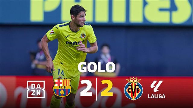 Villarreal está mesmo determinado em estragar a festa do Barcelona (vídeo)