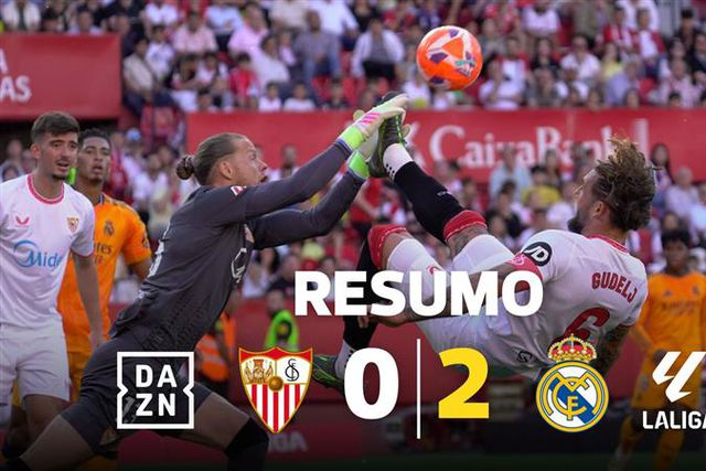 À boleia das estrelas, Real Madrid foi a Sevilha mostrar como se faz (resumo)