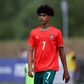 Cristianinho a jogar na Seleção sub-15