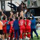 Santa Clara venceu o Farense e festejou época de sucesso que garantiu Europa (LUÍS FORRA/LUSA)