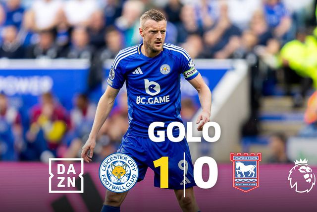 Este é para quem gosta de números redondos: Vardy marca golo 200 no jogo 500