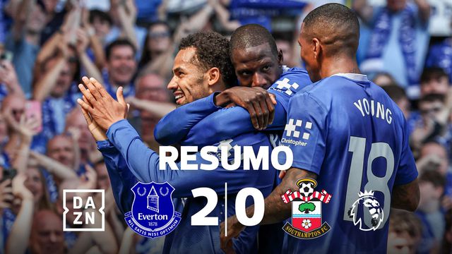 Resumo: Ndiaye bisa na vitória do Everton