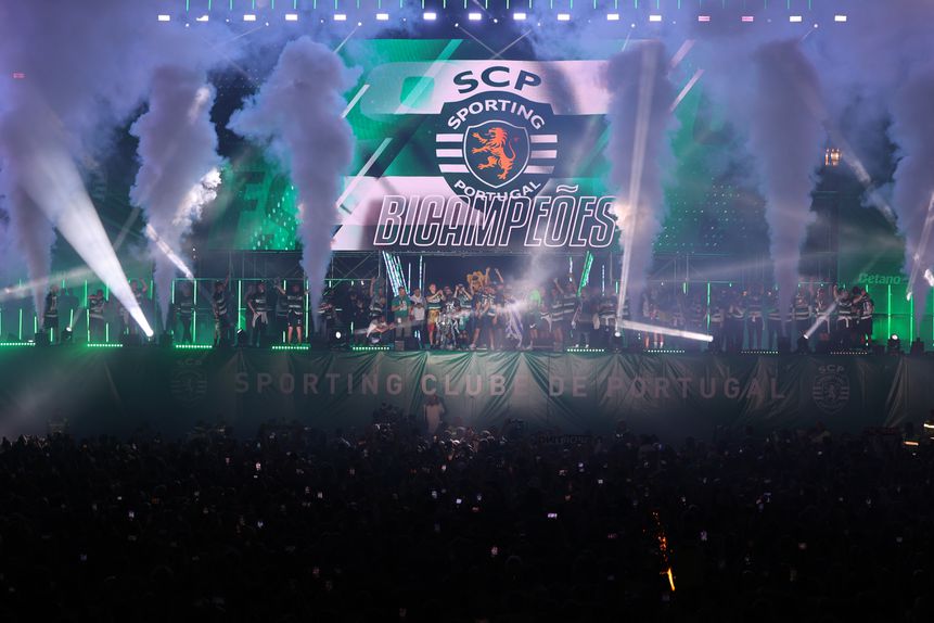 A festa do Sporting em 2024/2025 - Foto: Lusa