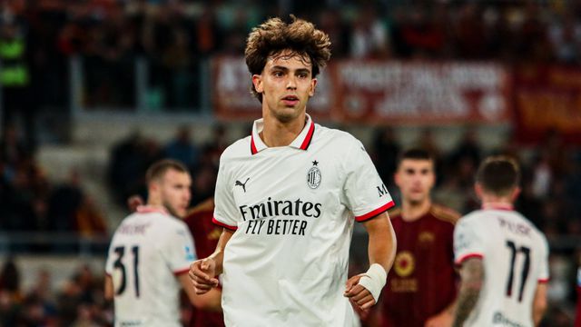 João Félix estreou-se a marcar pelo Milan na Serie A
