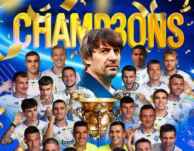 Dínamo Kiev é campeão ucraniano quatro anos depois