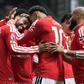 Festejos do Manchester United frente ao Nottingham Forest