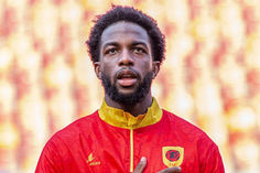 Sandro Cruz ao serviço de Angola - Foto: D.R.