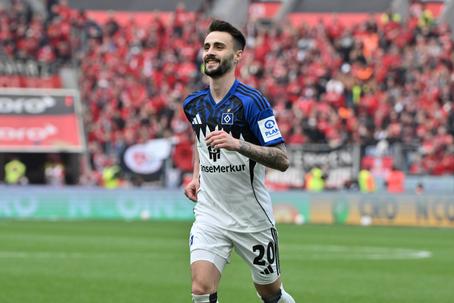 Fábio Vieira marcou 7 golos e fez 5 assistências na Bundesliga pelo Hamburgo