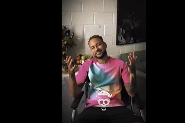 A reação de Neymar à convocatória para o Mundial