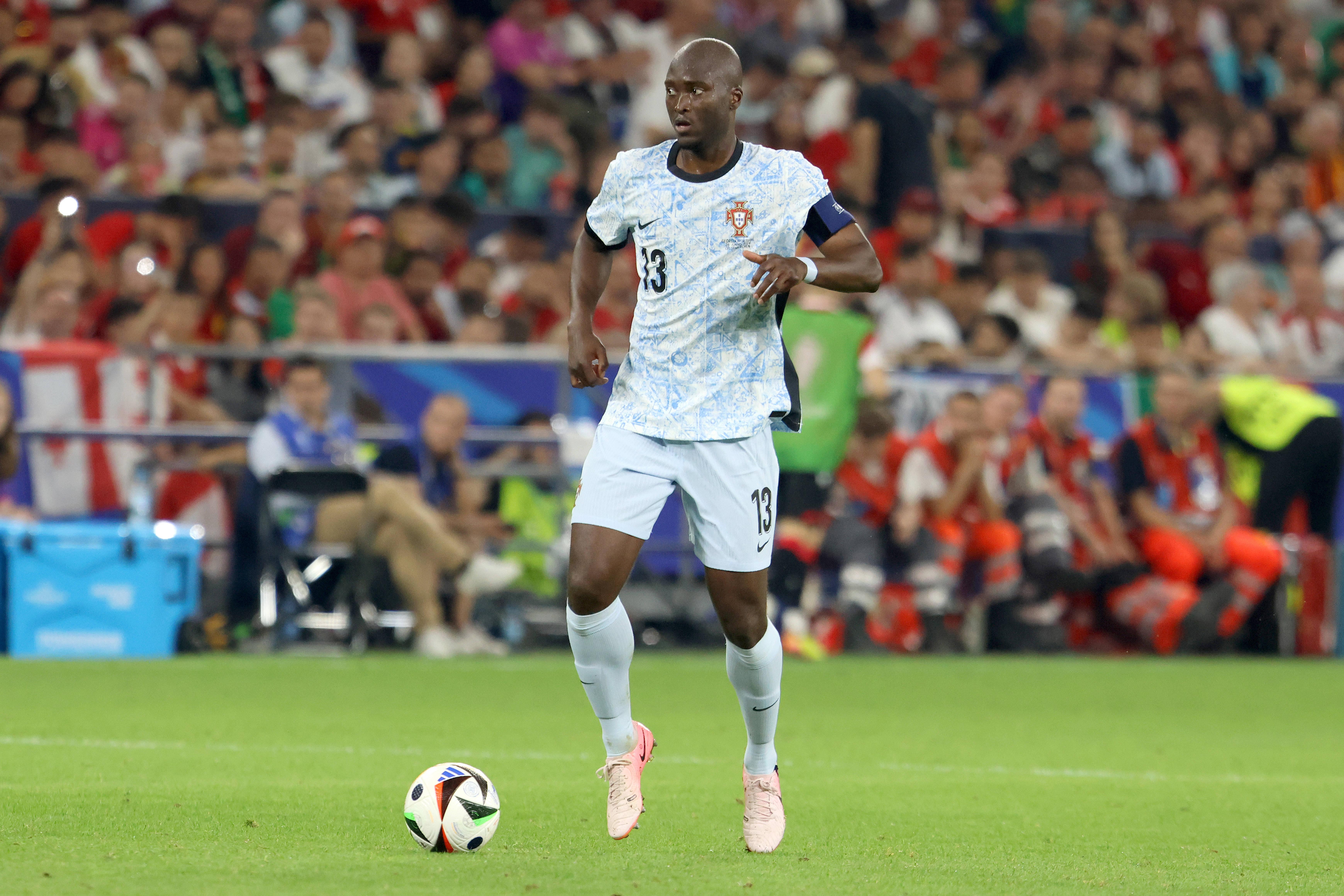 Danilo Pereira, capitão da Seleção Nacional no Portugal-Geórgia do Euro 2024