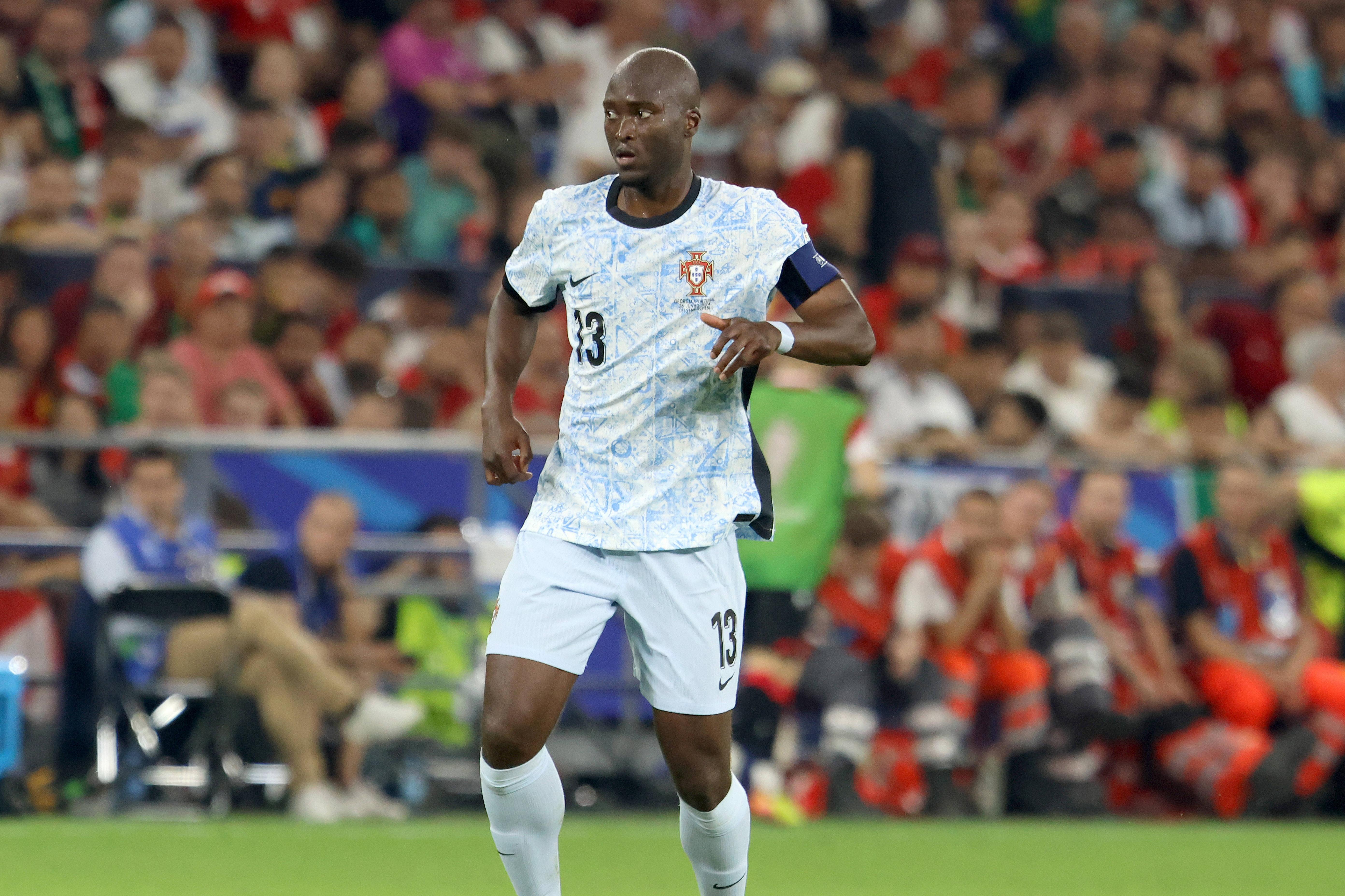 Danilo Pereira, capitão da Seleção Nacional no Portugal-Geórgia do Euro 2024