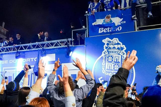 Vítor Aleixo foi detido durante as celebrações do título portista — Foto: FC Porto