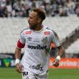 Neymar, capitão do Santos