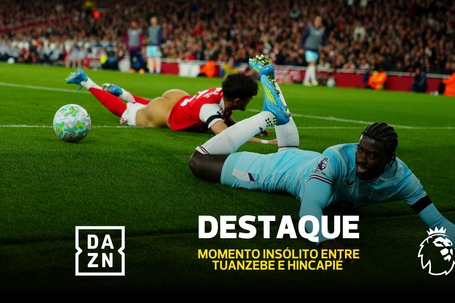 Insólito: Tuanzebe deixou Hincapié sem calções... e roupa interior!