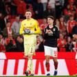 Anatoliy Trubin e Sudakov, colegas ucranianos do Benfica