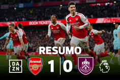 Tirou o lugar a Gyokeres e deixou o Arsenal com uma mão no título (resumo)