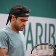 Kiko Silva, 238.º do ranking ATP, foi o primeiro português a entrar em ação. Foto Anastasia Barbosa/FPT