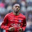 Ousmane Dembélé saiu aos 27' do dérbi de Paris