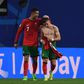 Destaques de Portugal: os pais CR7 e Pepe, o filho Conceição e o Neto, Pedro