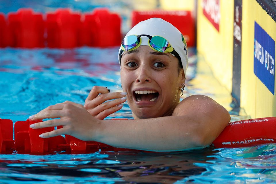 Camila Rebelo campeã europeia de 200m costas