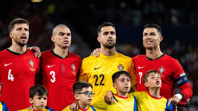 Arrepiante: o hino na estreia de Portugal no Euro 2024