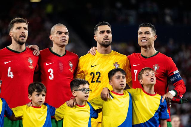 Arrepiante: o hino na estreia de Portugal no Euro 2024