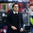 Vincenzo Montella: «O moral está elevado, mas temos de concentrar-nos no próximo jogo»