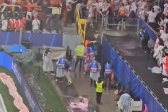 Adeptos em confrontos no palco do Turquia-Geórgia