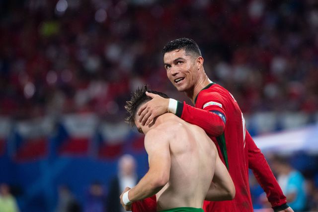 Ronaldo eufórico com a vitória