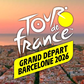 Volta a França de 2026 arranca em Barcelona