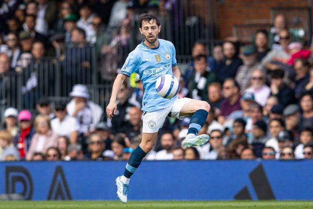 Bernardo Silva é o novo capitão do Manchester City (FOTO IMAGO)