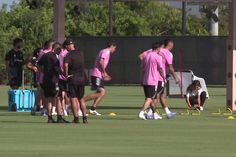 Último treino do Inter Miami com os olhos postos no FC Porto