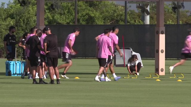 Último treino do Inter Miami com os olhos postos no FC Porto