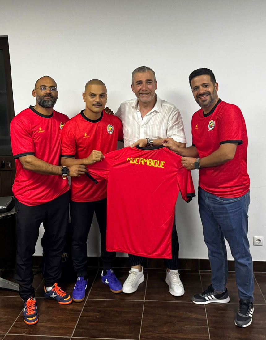 Pack dos Santos, Nadir Narotam, Paulo Freitas e Pedro Rocha em Maputo, Moçambique
