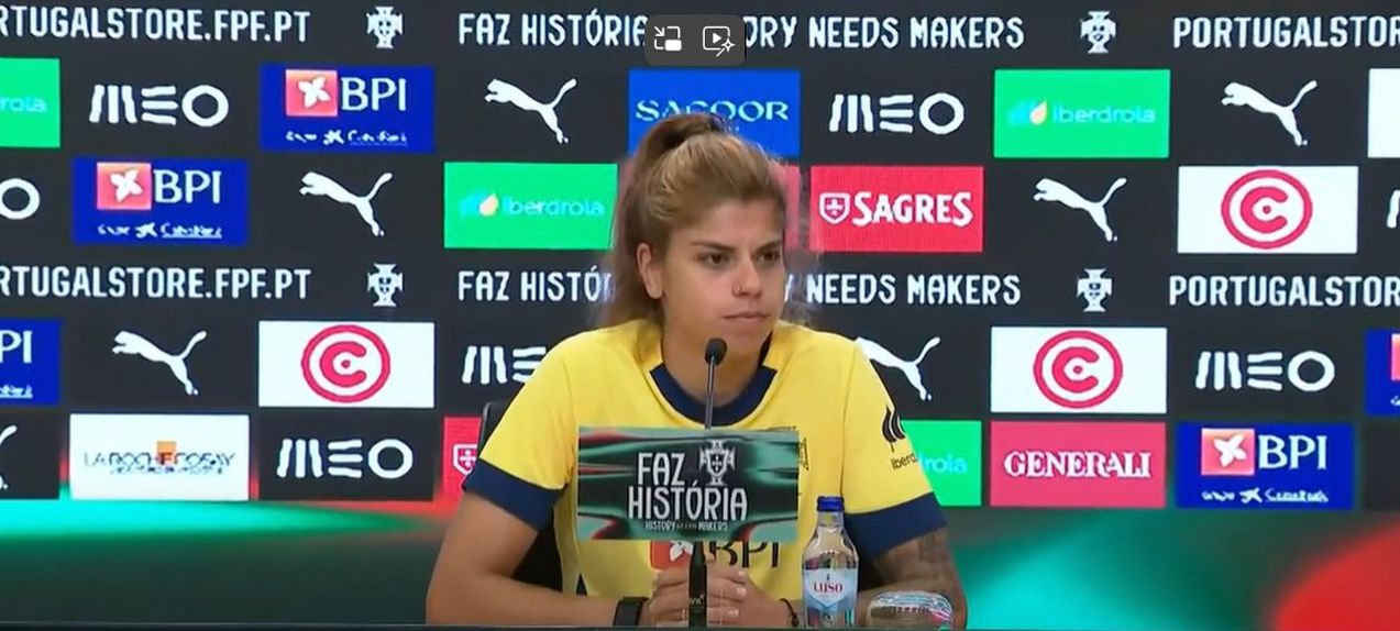 Inês Pereira, de 26 anos, dá o mote para o Europeu: chegar à fase a eliminar