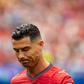 Cristiano Ronaldo, Vitinha e os restantes jogadores abandonaram a zona mista visivelmente cabisbaixos
