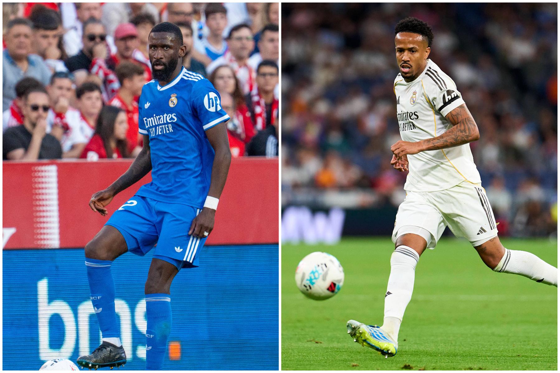 Rudiger deverá um dos titulares no centro da defesa de Mourinho, mas há outras opções, como Militão, que tem atravessado problemas físicos