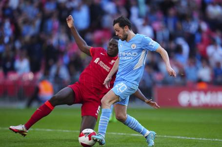 Konaté e Bernardo Silva serão agora colegas no Real Madrid - Foto: IMAGO