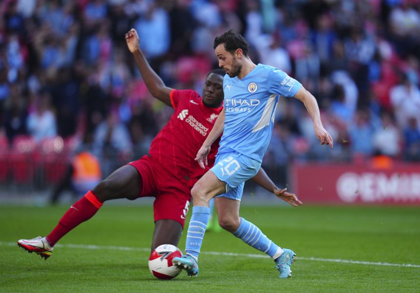Konaté e Bernardo Silva serão agora colegas no Real Madrid - Foto: IMAGO